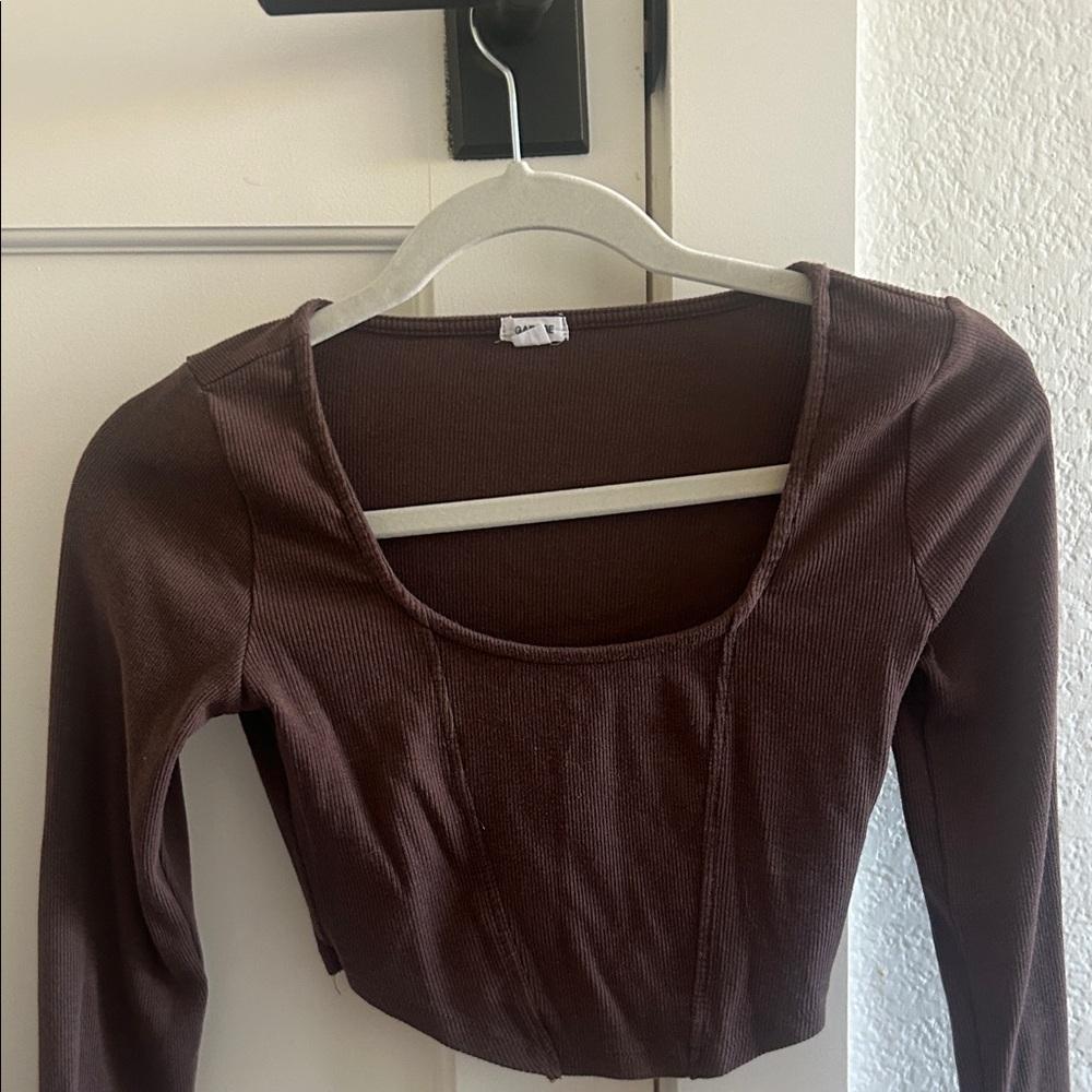 Garage Brown Long Sleeve